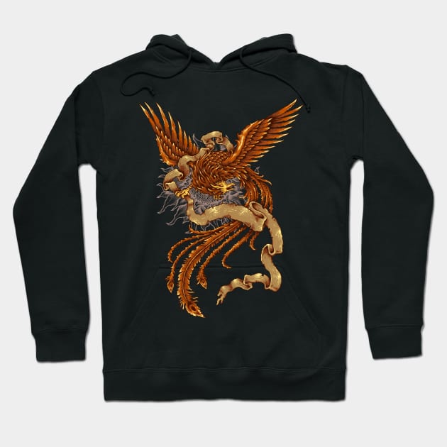 Falcon Hoodie by SAN ART STUDIO 